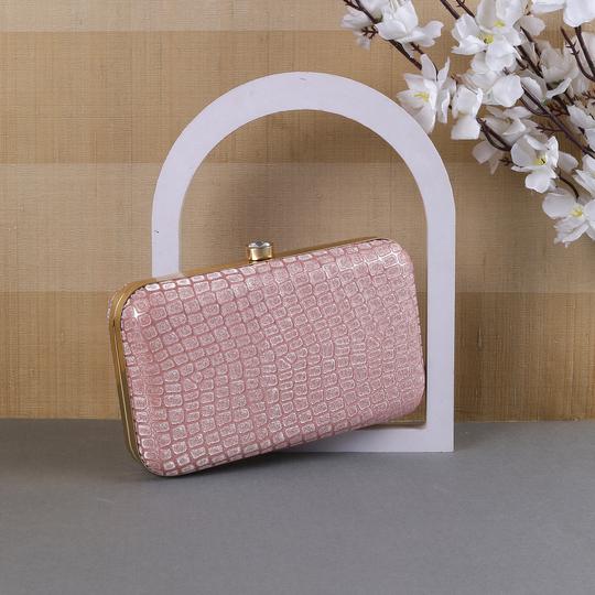 Walkway Women Rose-gold Clutch
