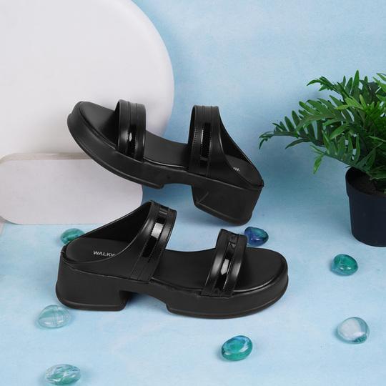 Walkway Women Black Casual Mules