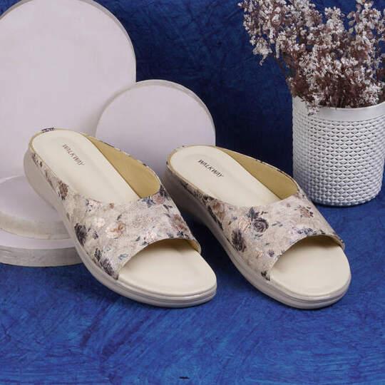 Walkway Women Beige Casual Mules