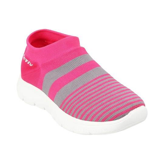 Walkway Boys Pink Casual Sneakers