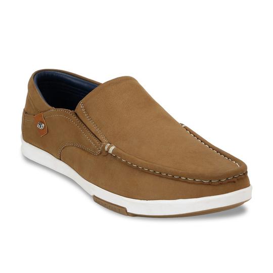 ID Camel Casual Loafers