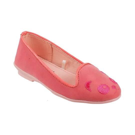 Walkway Girls Pink Casual Ballerinas