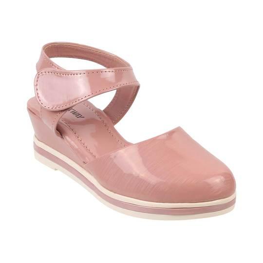 Walkway Girls Pink Casual Sandals