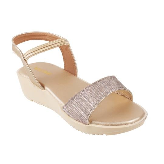 Girls Yellow Casual Sandals