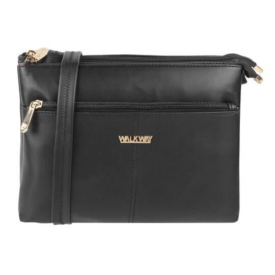 Walkway Women Black Sling Bag
