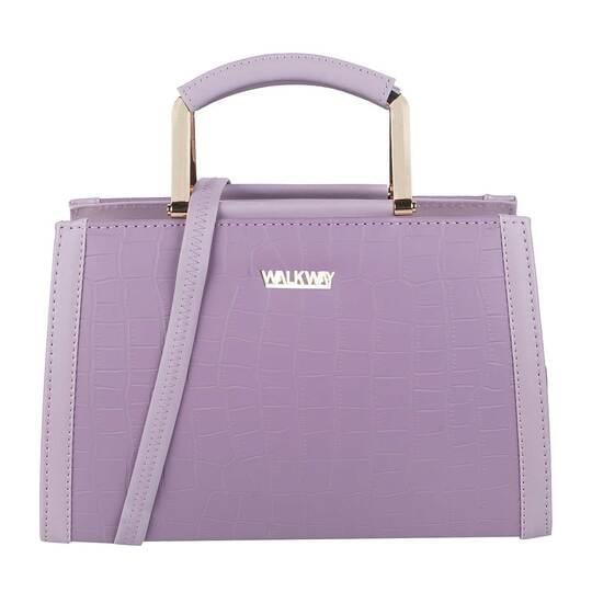 Walkway Women Purple Satchel Bag