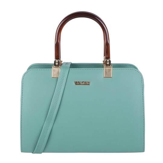 Walkway Women Light-green Satchel Bag