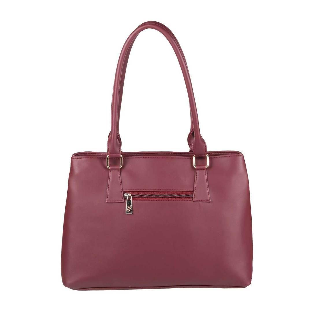 Buy Women Brown Tote Bag Online | SKU: 37-5415-12-10-Metro Shoes