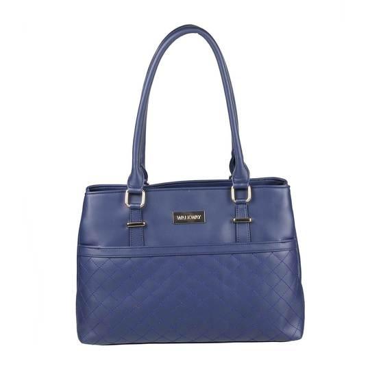 Walkway Navy-Blue Womens Bags Shoulder Bag