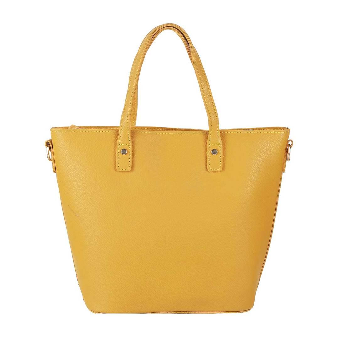 Mustard yellow 2024 tote bag