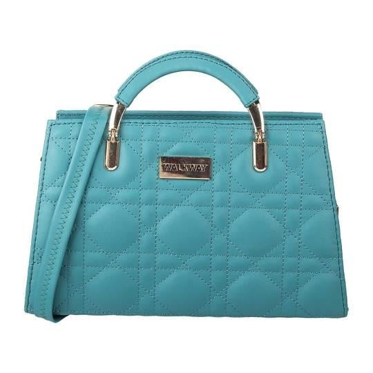 Light-Blue Women Satchel Bag