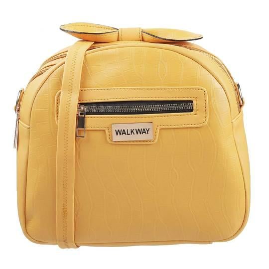Yellow Women Backpack