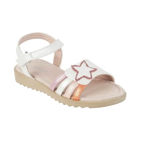 Kittens White Casual Sandals