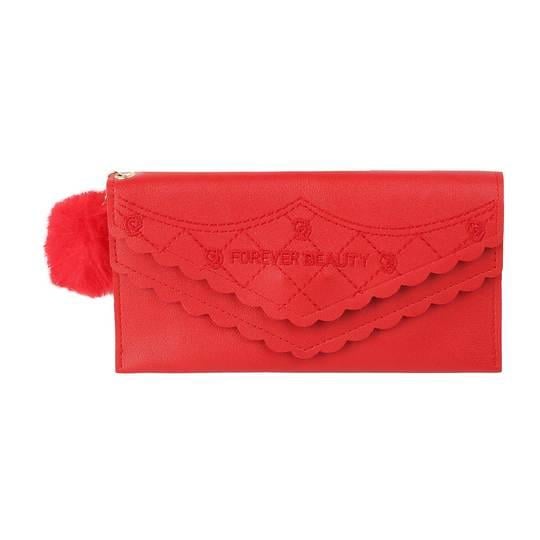 Red Women Wallet