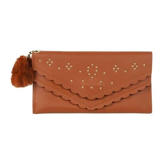 Walkway Women Tan Wallet