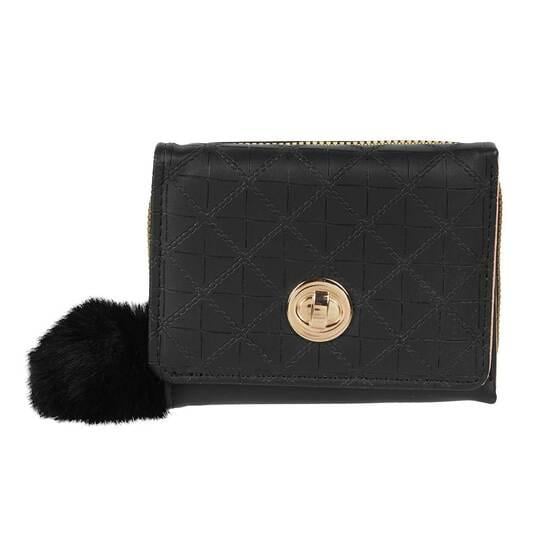 Walkway Women Black Wallet