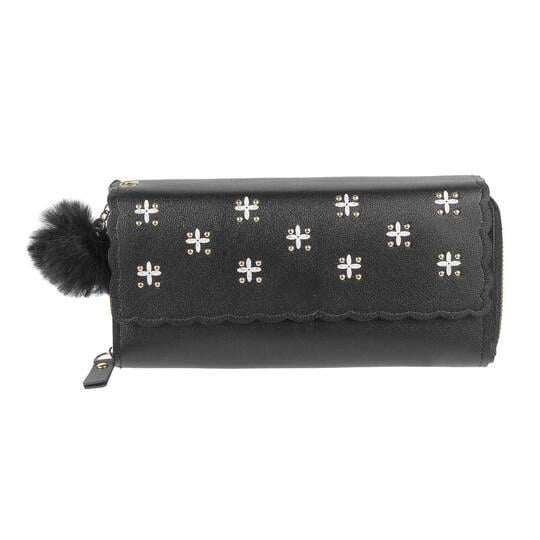 Walkway Women Black Wallet