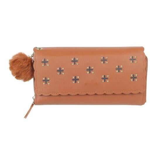 Walkway Women Tan Wallet